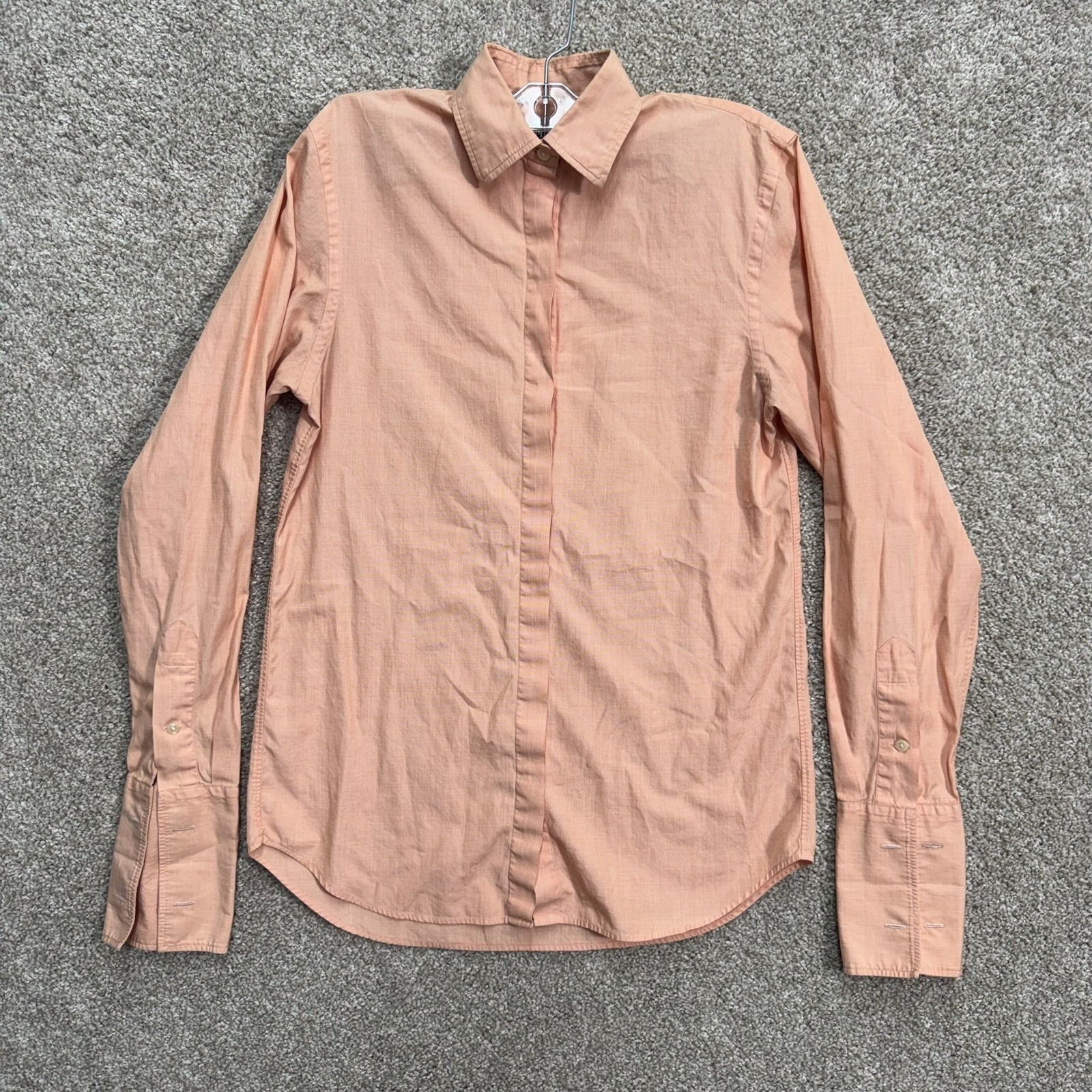 Ralph Lauren Collection Classics Shirt Men 4 Peach Cotton